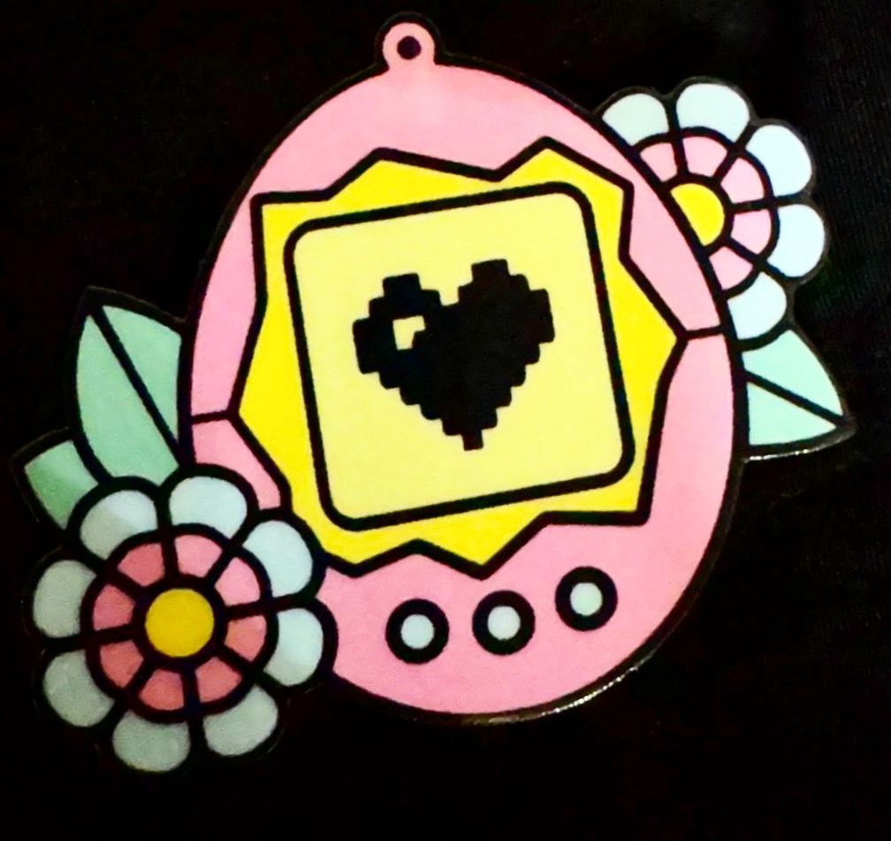 Tamagotchi pin
