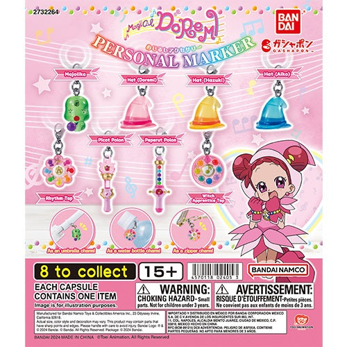 Ojamajo Doremi - Gashapon hats and wands