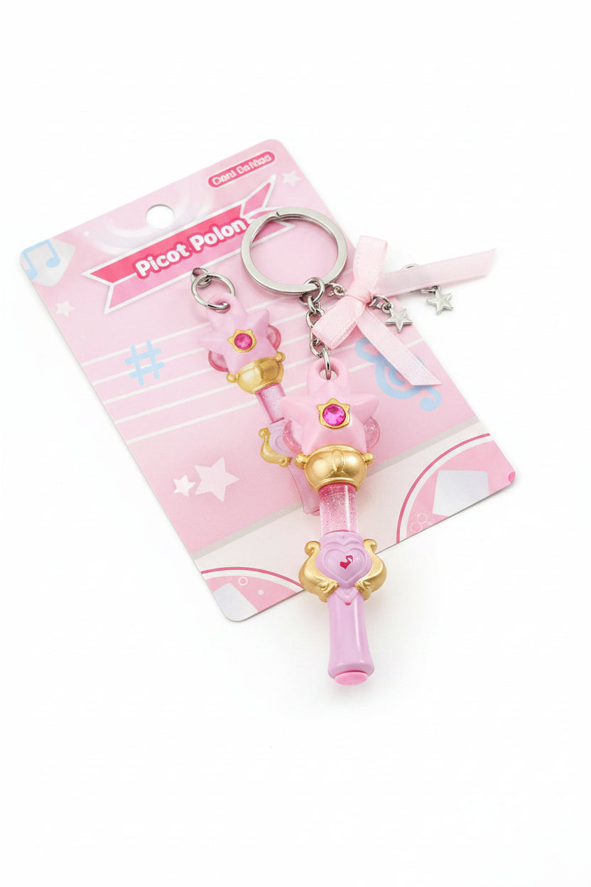 Ojamajo Doremi - Gashapon hats and wands