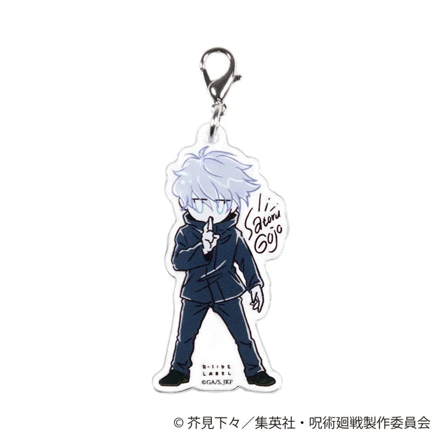 Limited Jujutsu Kaisen Gojo Acrylic B-side Label Keychain