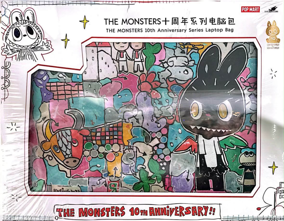 The monsters 10th Anniversary series Laptop Bag (34 cm × 26.3 cm)