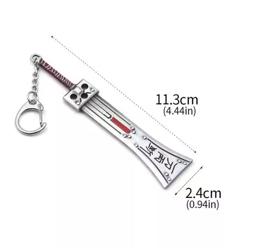 Final fantasy 7 - Cloud Strife sword Hardedge charm