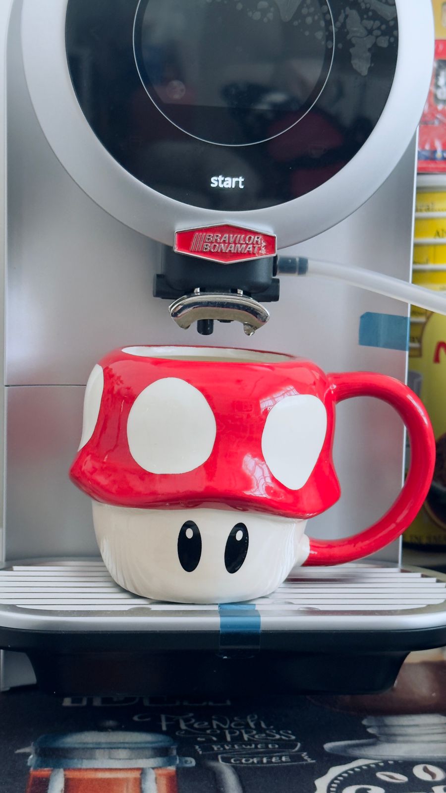 Super Mario Mushroom themed Mug