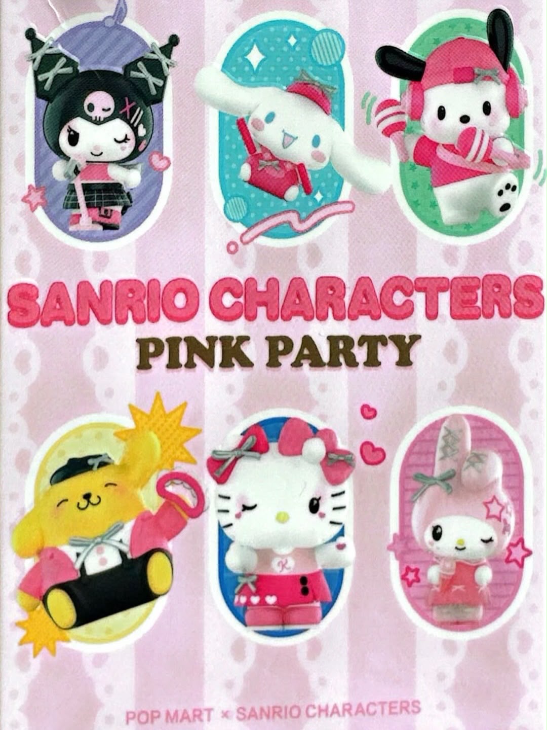 Pop Mart Sanrio Characters Pink Party Blind Box