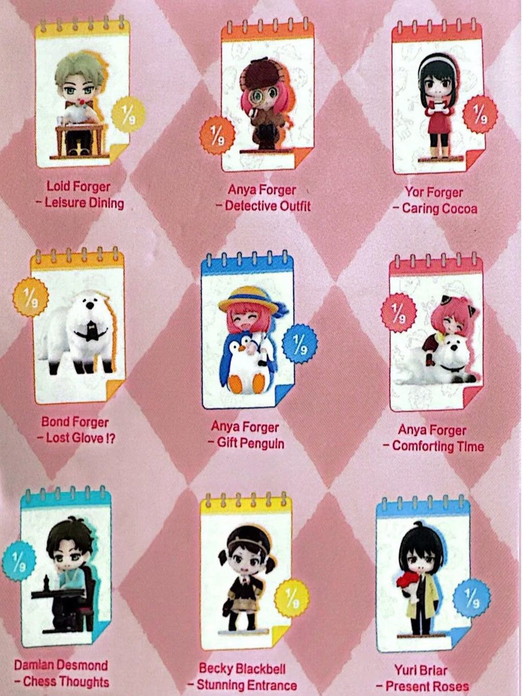 Pop Mart Spy x Family Daily Series