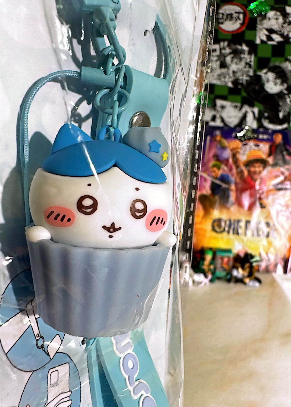 Chiikawa Hand Strap with 3D Mascot