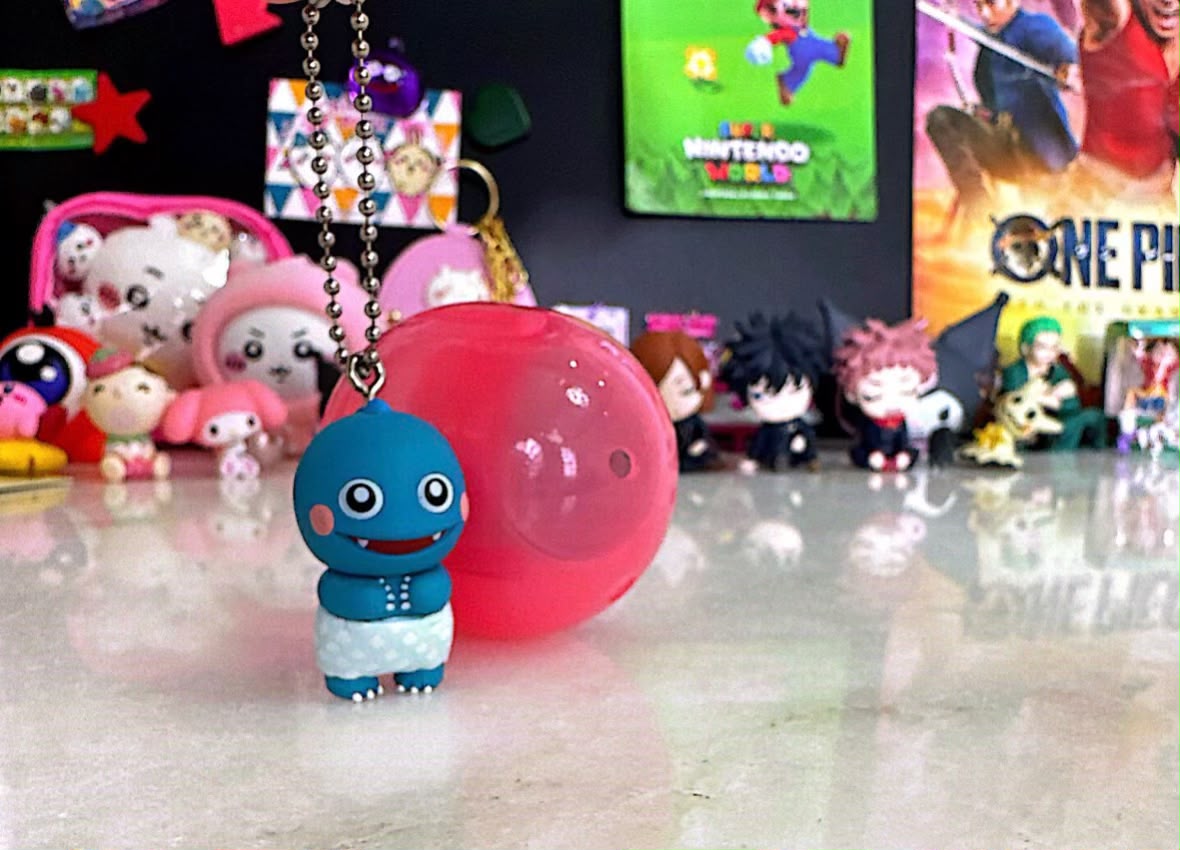 Ganpe-chan blue Gashapon