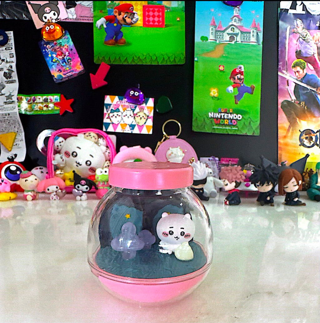 chiikawa mini figure with lights