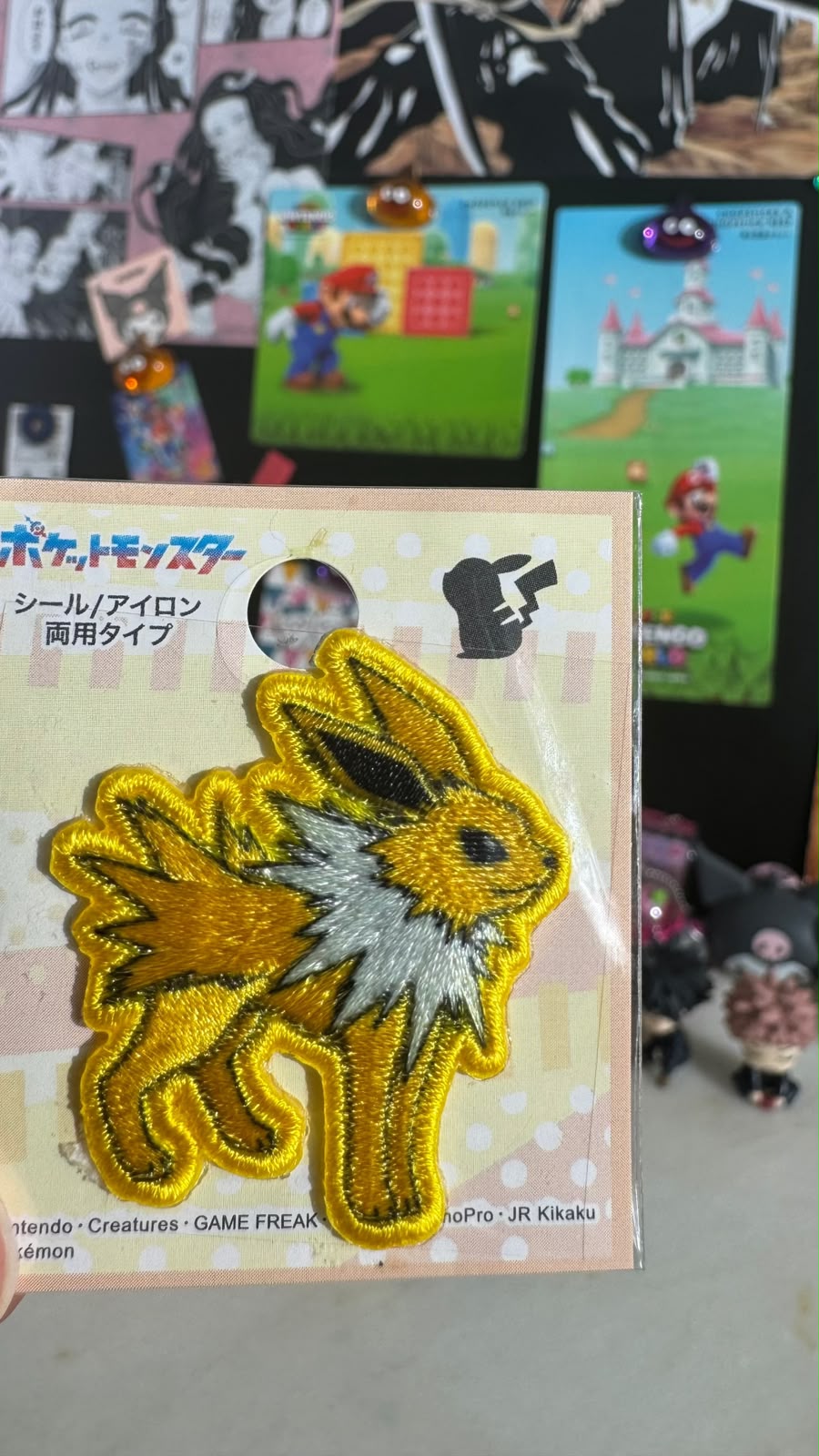 Pokemon iron on patches