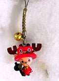 One Piece Chopper Red & Pink Keychain