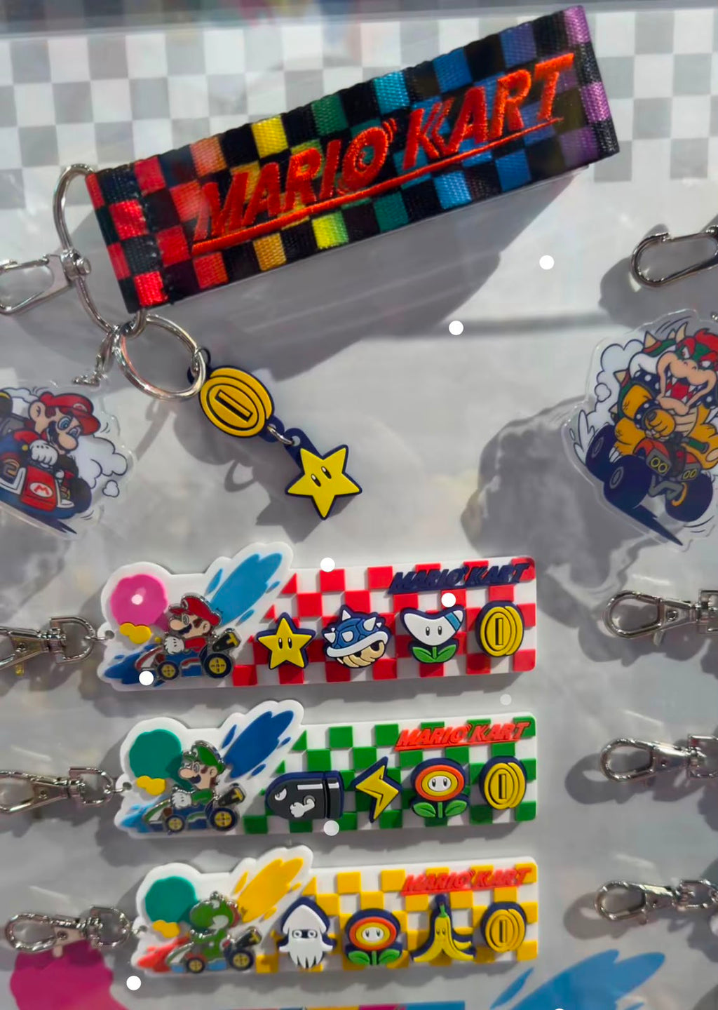 Collectible Keychain Mario Kart