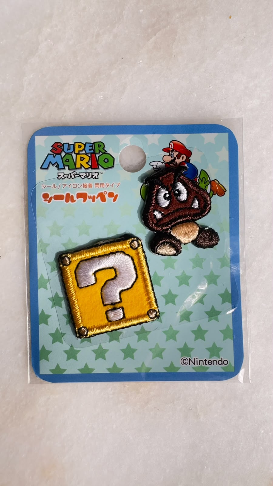 Super mario Iron on patches