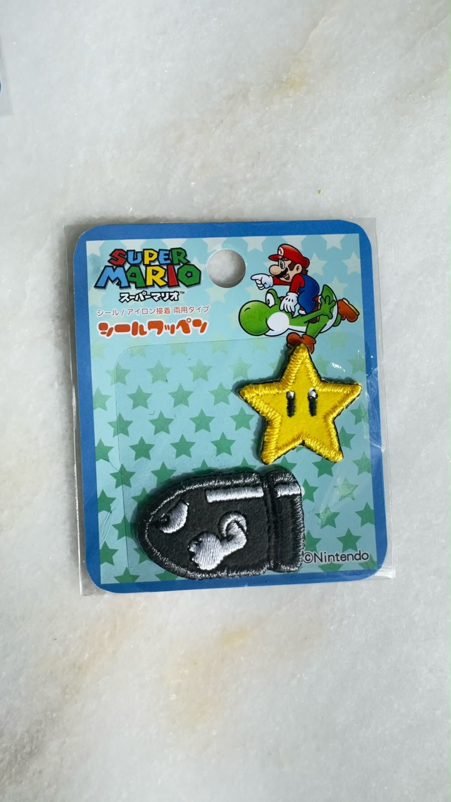 Super mario Iron on patches