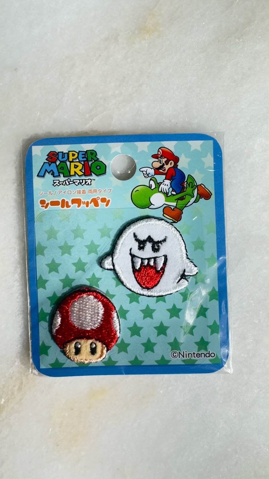 Super mario Iron on patches