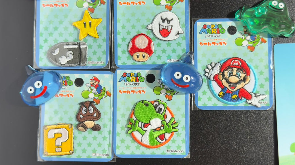 Super mario Iron on patches