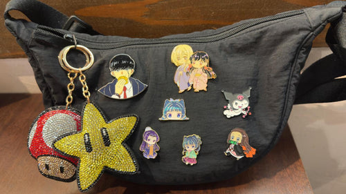 Black Bag for Pins Design