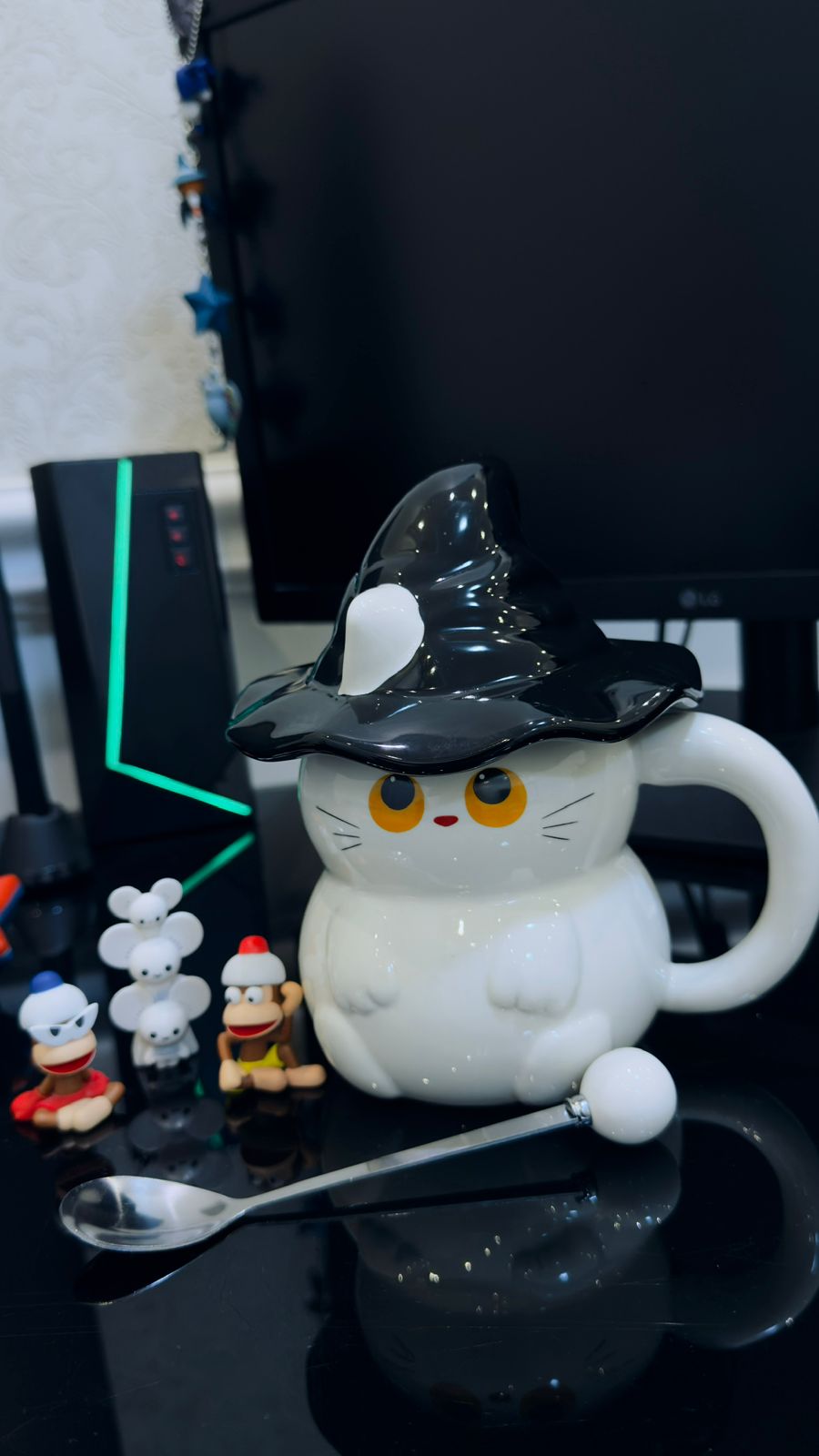 Witch cat mug