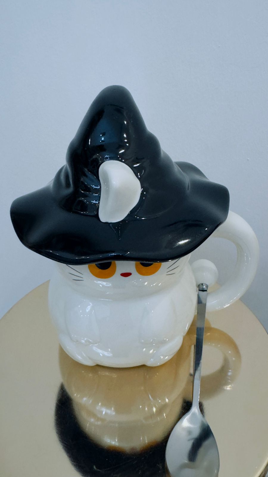 Witch cat mug