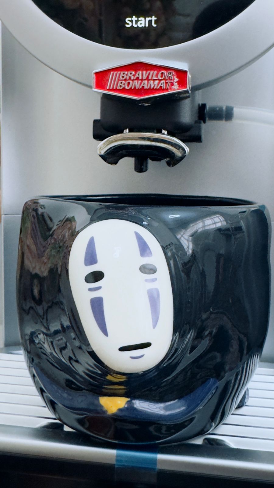 Studio Ghibli Spirited Away - No Face shaped mug