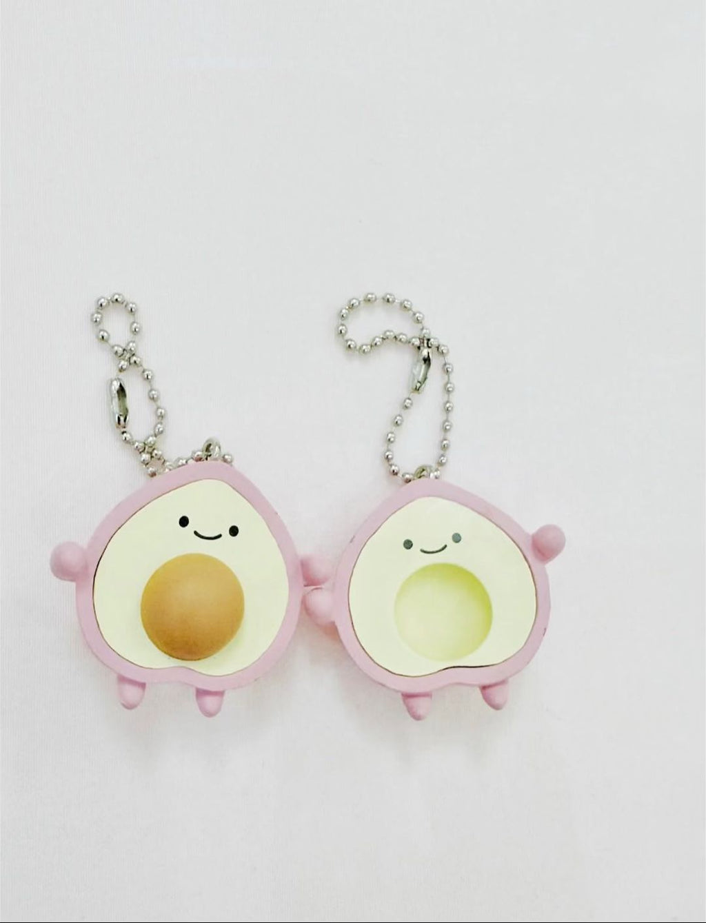 Cute hugging Avocado Cherry Egg Peach and apple Gashapon