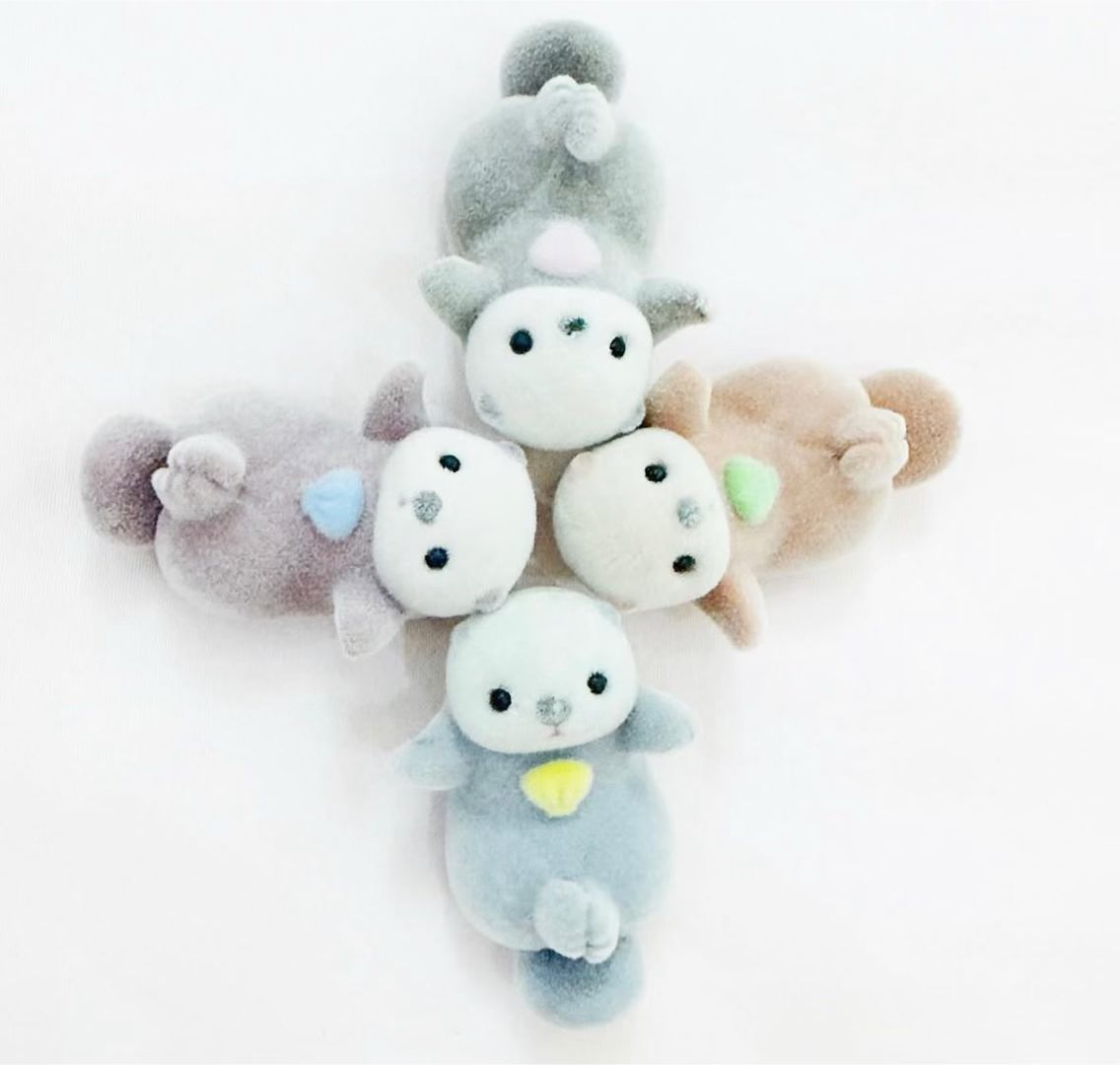 Fluffy sea otters gashapon figures - 1 piece