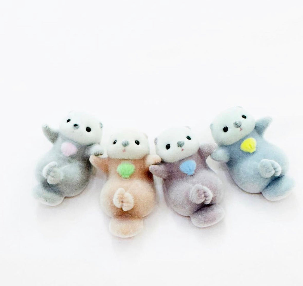 Fluffy sea otters gashapon figures - 1 piece