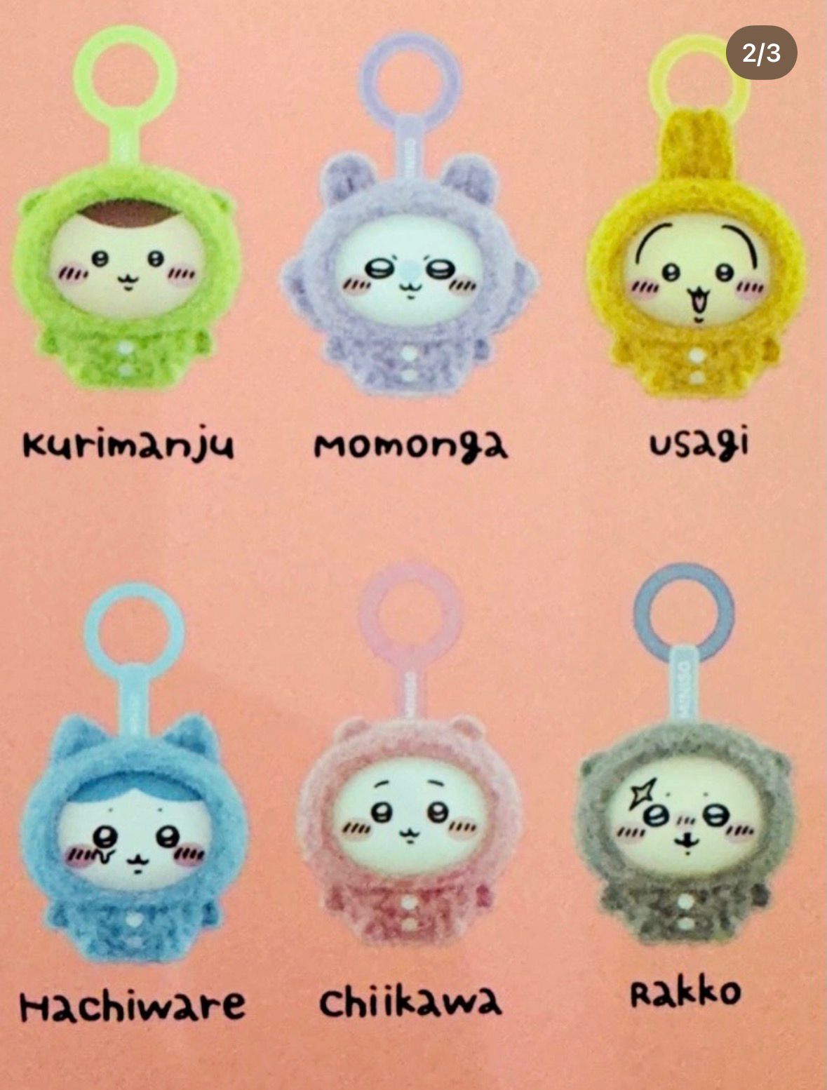 chiikawa blind box - 3  3 random box available limited