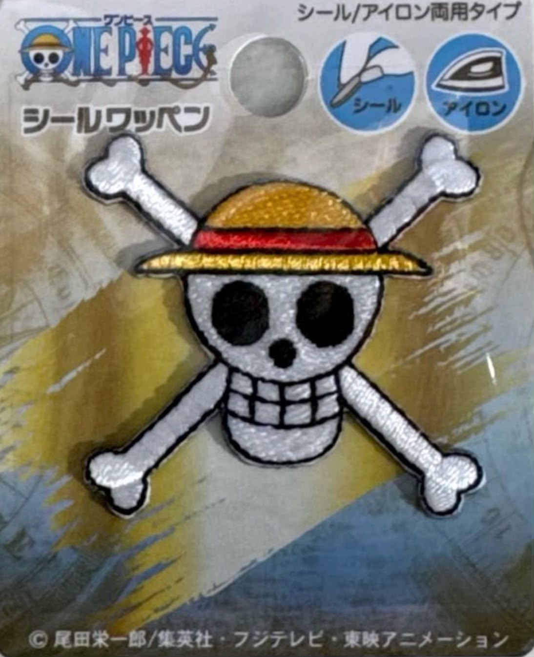 One piece skull Iron on