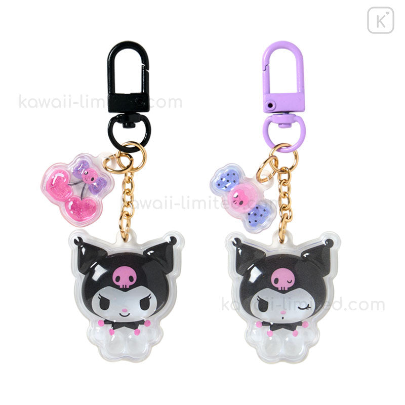 Japan original Sanrio Set Kuromi keychain
