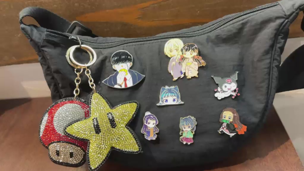 Black Bag for Pins Design